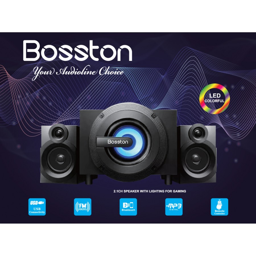 Loa vi tính 2.1 Bosston T3700-BT